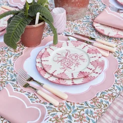 Seville Pink Gardenia Starter Plate (Set Of 4)|Mrs. Alice New