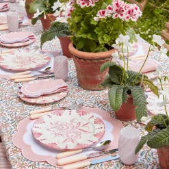 Seville Pink Gardenia Starter Plate (Set Of 4)|Mrs. Alice Hot
