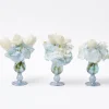 Small Blue Fluted Vase (Set Of 3)|Mrs. Alice Best