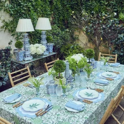 Small Blue Fluted Vase (Set Of 3)|Mrs. Alice Best