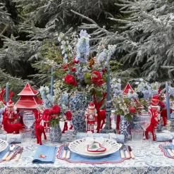 Snow White Velvet Napkin Bows (Set Of 4)|Mrs. Alice New