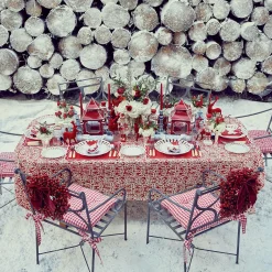 Snow White Velvet Napkin Bows (Set Of 4)|Mrs. Alice New