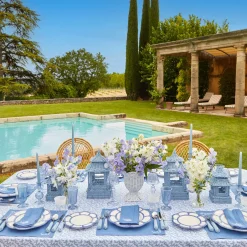 Soft Blue Candles (Set Of 8)|Mrs. Alice Online