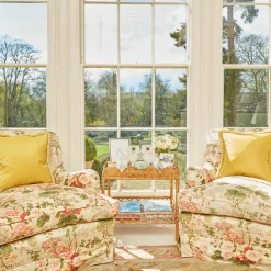 Sophia Rattan Side Table|Mrs. Alice Clearance