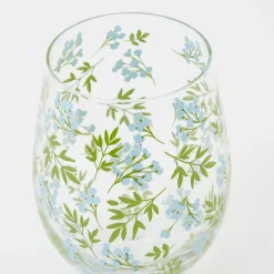 Spring Floral Glasses (Set Of 4)|Mrs. Alice Outlet
