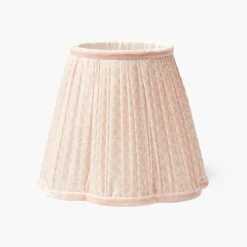 Tall Rechargeable Lamp With Pink Lotus Lampshade|Mrs. Alice Discount