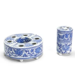Three Piece Chinoiserie Vase|Mrs. Alice New