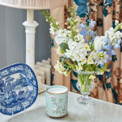 Velvet Oak Scented Candle & Pot Set|Mrs. Alice Best