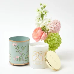Velvet Oak Scented Candle & Pot Set|Mrs. Alice New
