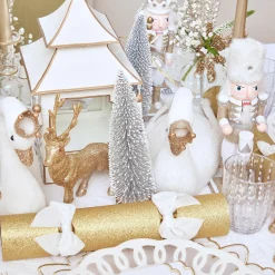 White & Gold Pagoda Lantern|Mrs. Alice
