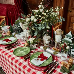 White Embroidered Skier Napkins (Set Of 4)|Mrs. Alice Outlet