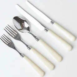 White Ivory Cutlery (5 Piece)|Mrs. Alice Discount