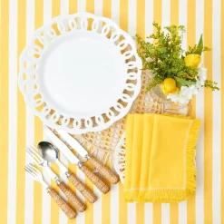 White Lace Dinner Plate|Mrs. Alice Discount