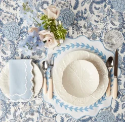 White Lettuce Dinner Plate|Mrs. Alice Online