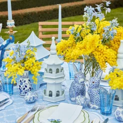 White Porcelain Pagoda|Mrs. Alice