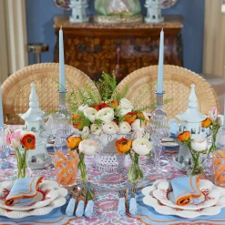 White Porcelain Pagodas (Pair)|Mrs. Alice Sale