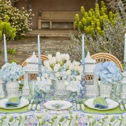 White Rattan Pagoda Lantern Set|Mrs. Alice Discount