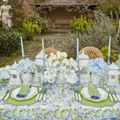 White Rattan Pagoda Lantern Set|Mrs. Alice Discount