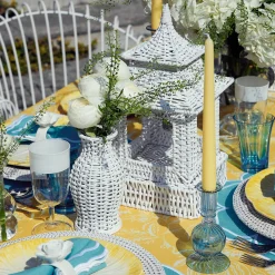 White Rattan Vase (Set Of 3)|Mrs. Alice Online