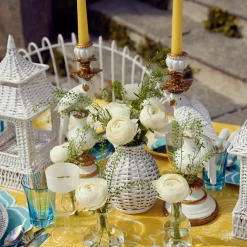 White Rattan Vase (Set Of 3)|Mrs. Alice Online