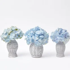 White Rattan Vase (Set Of 3)|Mrs. Alice Online