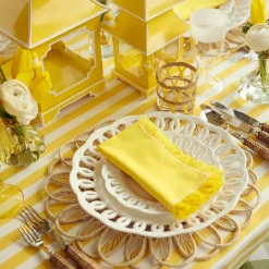 White Ribbon Wine Glasses (Set Of 4)|Mrs. Alice