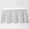 White Vivienne Rattan Scalloped Console Table|Mrs. Alice Online
