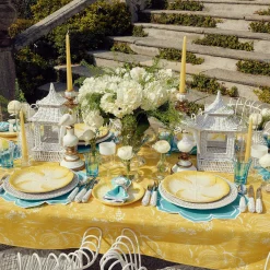 Yellow Melograno Candlescape|Mrs. Alice