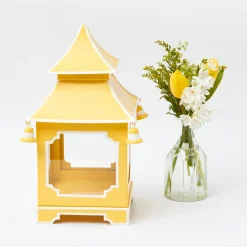 Yellow Pagoda Lantern Set|Mrs. Alice Online