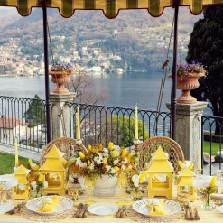 Yellow Pagoda Lantern Set|Mrs. Alice Online