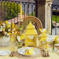 Yellow Pagoda Lantern Set|Mrs. Alice Online